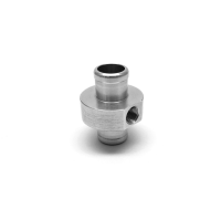 AIM Inline water fitting, M10, серебристый