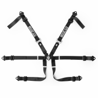 Sparco 04823H ремни безопасности, 6 точек, 2", алюминий, черный