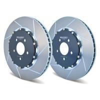 Girodisc диски тормозные передние (2 шт.) (Mercedes CL55 AMG (03-06), S55 AMG (03-06)), серебристый
