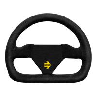 Momo Model 12 руль для автоспорта (замша), 250 мм, без вылета, черный