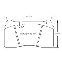 Pagid 4906 колодки тормозные задние, толщина 16,3 мм, состав RSC 1