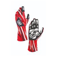 OMP KS-4 Art перчатки для картинга детские, 4, красный / белый