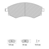 Ferodo Racing FDS600 колодки тормозные передние