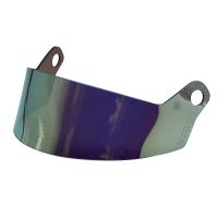 Stilo визор короткий для шлема ST5, иридиевый синий (50%)