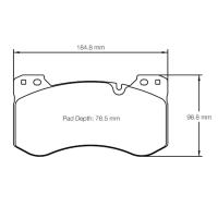 Pagid 8302 колодки тормозные передние