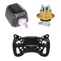 Conspit Ares Platinum база рулевая (20 Nm) + 290GP руль + ступица руля быстросъемная