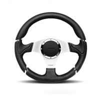Momo Millenium Sport руль для тюнинга (кожа), 350 мм, вылет 40 мм, черный