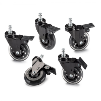 Sparco  колеса сменные для офисного кресла (5 шт.), черный