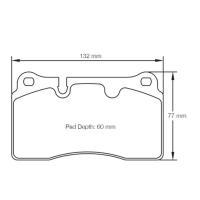 Pagid 4943 колодки тормозные задние, толщина 16 мм, состав RSC 1