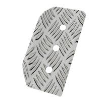 Sparco Pro упор левой ноги, серебристый