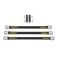 Schroth ремешок скользящий под клипсы Hans, 17", черный