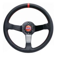 Sparco Champion руль для тюнинга (кожа), 330 мм, вылет 65 мм, черный