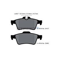 Pagid 8057 колодки тормозные задние, толщина 16,7 мм, состав SP (Street+)