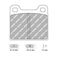 Ferodo Racing FCP2 колодки тормозные