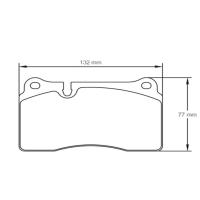 Pagid 4946 колодки тормозные задние, толщина 17,9 мм, состав RSC 1