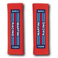 Sparco Martini Racing накладки на ремни безопасности (2 шт.), 3", красный