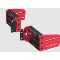 Trak Racer кронштейн фронтальный под рулевую базу (Simagic), красный / черный