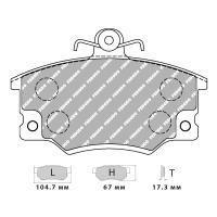 Ferodo Racing FCP370 колодки тормозные передние