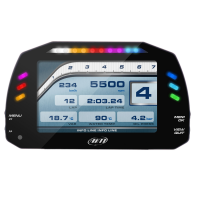 AIM MXS 1.3 щиток приборов + логгер, 1.3 м, антенна в салон, черный