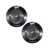 Simpson клипсы Hans (2 шт.), серебристый