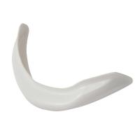 DM спойлер универсальный передний (губа) для шлема Arai, белый