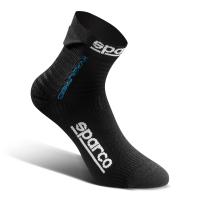 Sparco Hyperspeed носки для киберспорта, черный / синий, XL