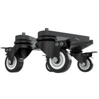 Trak Racer к-т колес для кокпита со стопором (4 шт.), черный