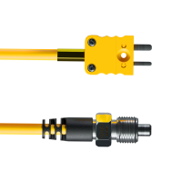 AIM датчик температуры воды / масла M10, черный / желтый