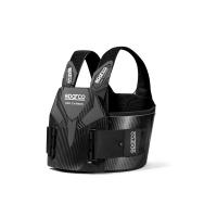 Sparco Pro-Carbon защита ребер для картинга, черный, XS