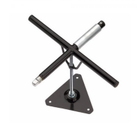 OMP кронштейн крепления запасного колеса с балонным ключом, черный