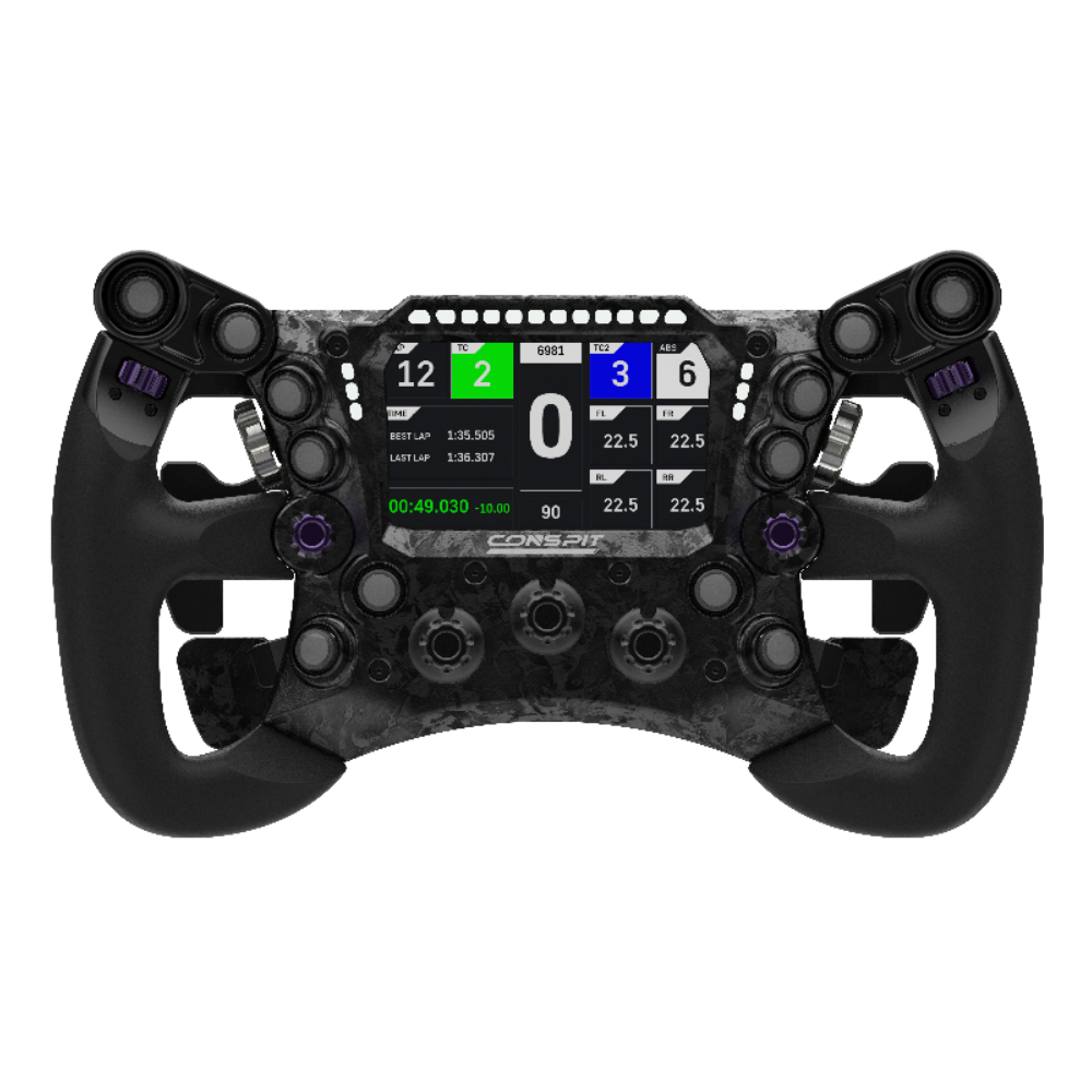Conspit 290GP руль для симрейсинга, черный