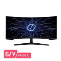 Samsung Odyssey G5 C34G55TWWI 34" монитор игровой изогнутый (165 Гц, 1 мс), б/у 
