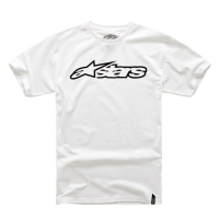 Alpinestars Blaze футболка, белый / черный, S