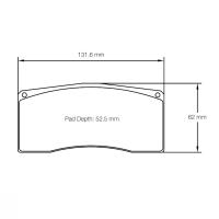 Pagid 8312 колодки тормозные задние, толщина 25 мм, состав RSL 19