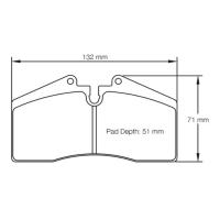 Pagid 1204 колодки тормозные, толщина 18 мм, состав RSL 29