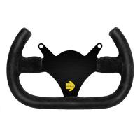 Momo Model 101 руль для автоспорта (замша), 290 мм, без вылета, черный