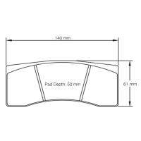 Pagid 1618 колодки тормозные, толщина 28 мм, состав RSL 29