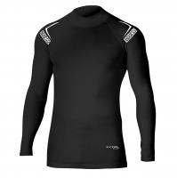 Sparco Shield Tech футболка для автоспорта, черный, XS